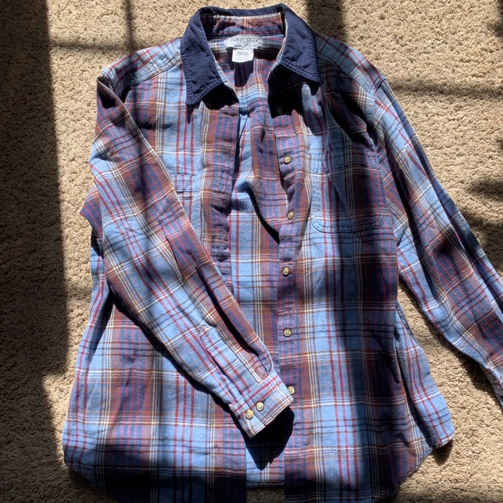 Blue Flannel Long Sleeve